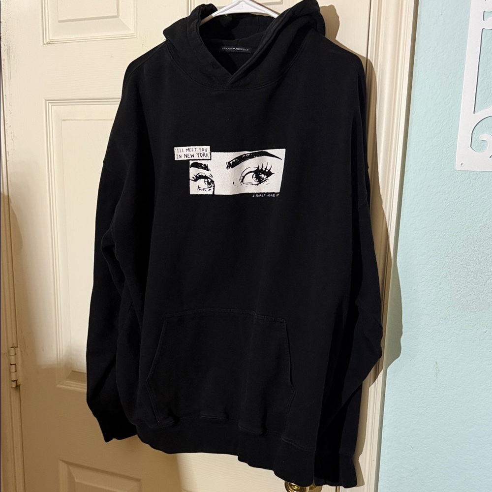 Rare Brandy Melville “I’ll meet you in New York” Hoodie
